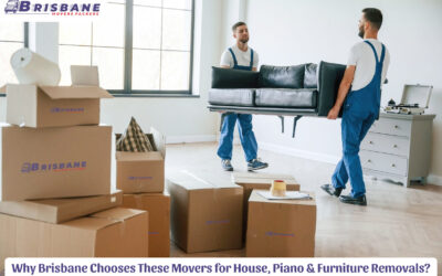 Why Brisbane Chooses These Movers for House, Piano & Furniture Removals?